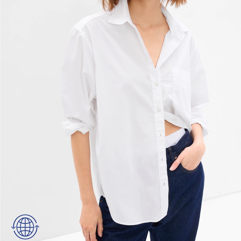 NWT Gap The Big Shirt button down, new with tags